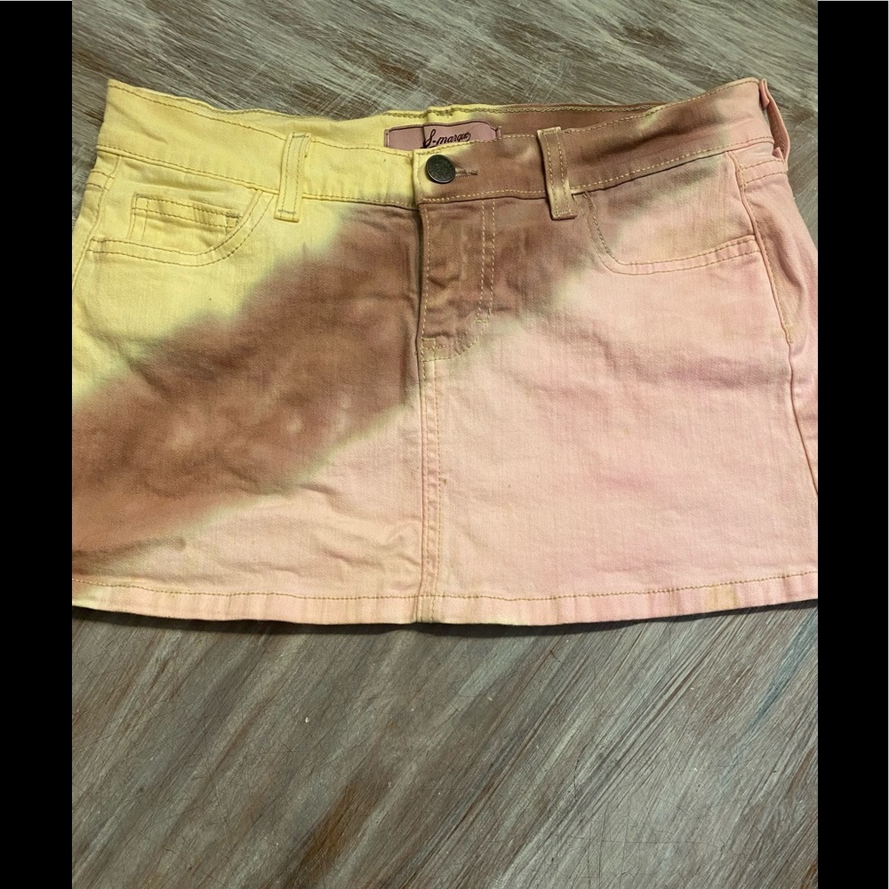 Boutique Jean Skirt